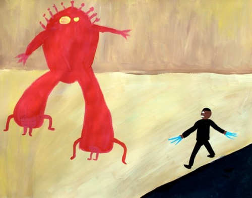 Battles-the-Pink-Robots
